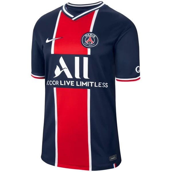 Tailandia Camiseta Paris Saint Germain 1ª 2020/21 Azul